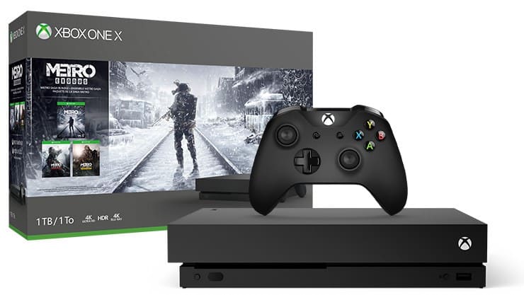 戰慄深隧：流亡》Xbox One X Metro Saga 同捆組2月上市，再加送2款前作
